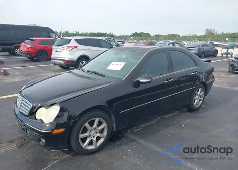 2007 Mercedes-Benz C 280 Luxury from USA, damaged, VIN WDBRF54H87F882219
